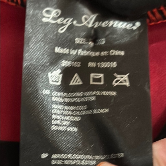 Leg Avenue mens Mens Velvet Regency Coat Costume - Picture 6 of 9